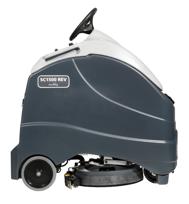 Nilfisk SC1500 D Stand On Autoscrubber 20" - Lead Acid Batteries 208ah w/ Pad Driver