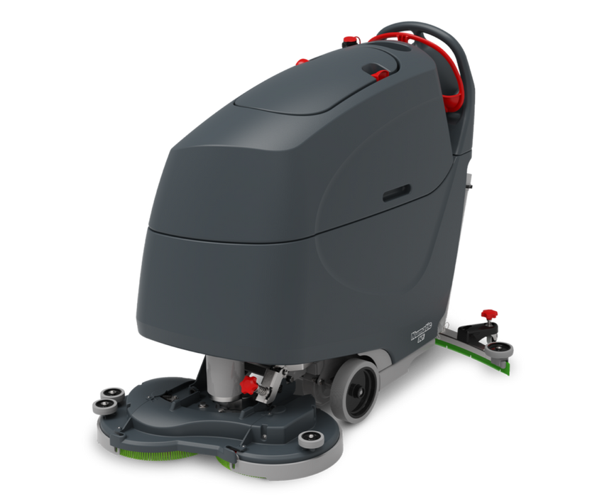NACE TBL 2228/100T Walk Behind Battery Autoscrubber Traction Drive 28" - (2) NX1K Batteries w/ Pad Drivers