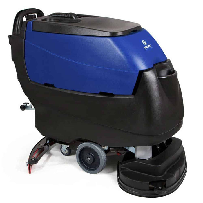 Pacific Walk Behind Autoscrubber 28" Traction Drive - S-28 - Lead Acid Batteries 260ah w/ Pad Drivers