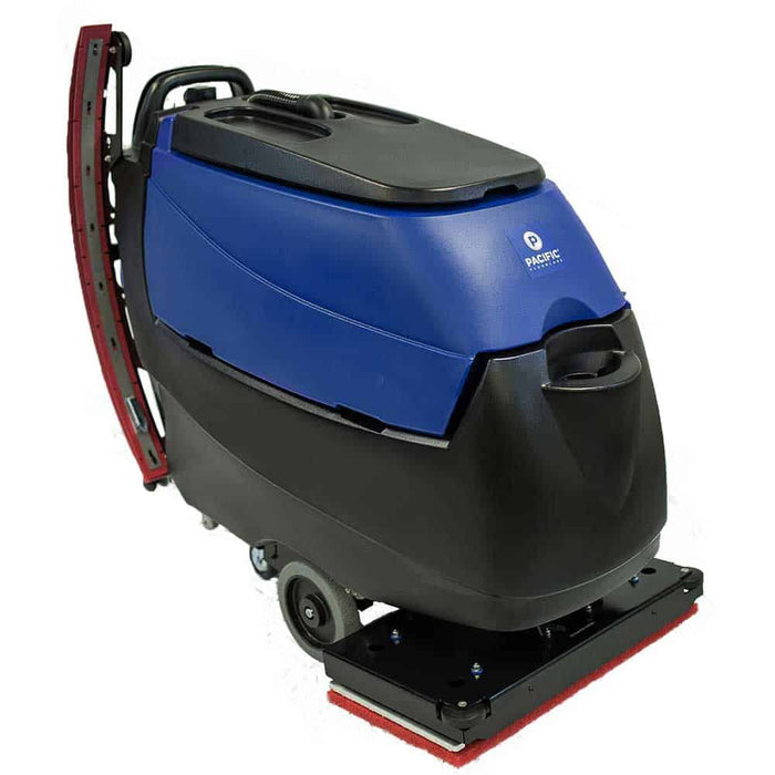 Pacific Walk Behind Autoscrubber 14" x 28" Traction Drive (Fully Loaded) - S-28 Orbital w/ Lead Acid Batteries 260ah