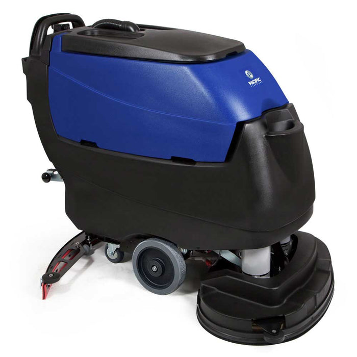 Pacific Walk Behind Autoscrubber 32" Traction Drive - S-32 - Lead Acid Batteries 260ah w/ Pad Drivers