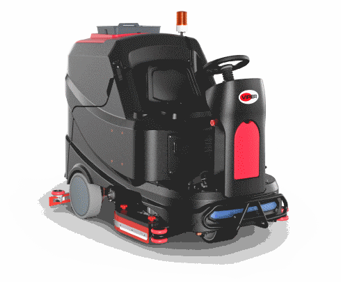 Viper Ride On Autoscrubber 39" - AS1050R - Lead Acid Batteries 420ah w/ Pad Drivers