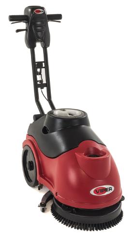 Viper Fang 15B Walk Behind Autoscrubber Pad Assist 15" - AGM Batteries 33ah w/ Brush