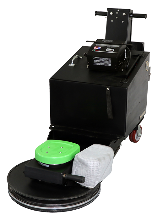 NSS Charger 2022 DB w/ Sulky Walk Behind Battery Burnisher Traction Drive 20" - Lead Acid Batteries 234ah