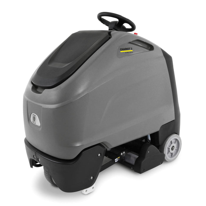 Karcher Chariot 3 CV 86/1 RS Bp Stand On Vacuum Traction Drive 34" w/ Lithium Batteries - Shelf Battery Charger
