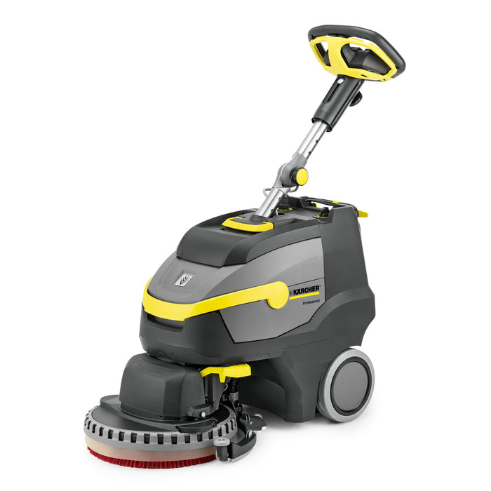 Karcher BD 38/12 C BP Compact Walk Behind Battery Autoscrubber Pad Assist - Lithium Battery - 15" Pad Driver