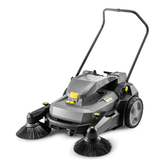 Karcher KM 70/30 C BP Walk Behind Sweeper 27.6" w/ Side Broom - Lithium Battery