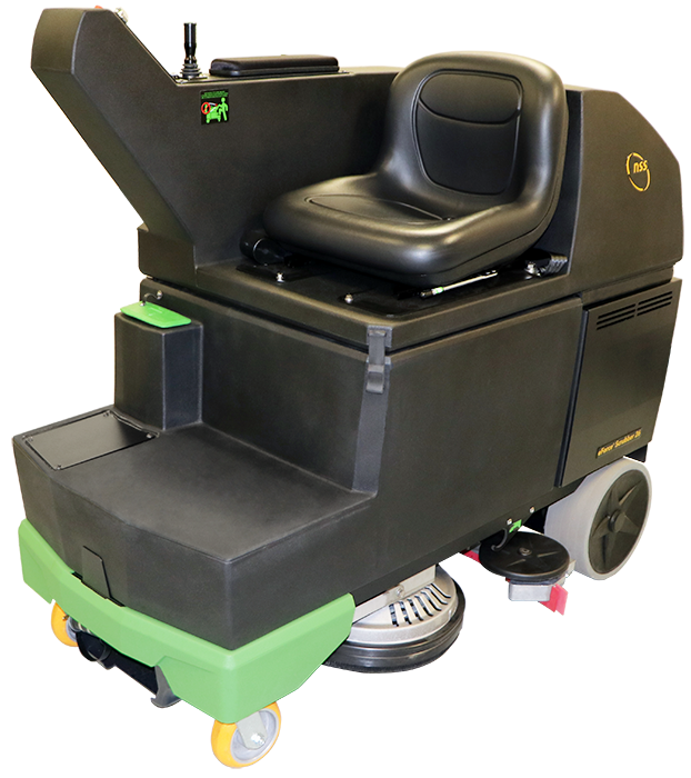 NSS eForce Scrubber 26 Ride On Autoscrubber 26" - Lead Acid Batteries 235ah w/ Pad Drivers