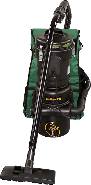 NSS Outlaw PB Backpack Vacuum w/ Basic Tool Kit - 2 sets of batteries NiMH