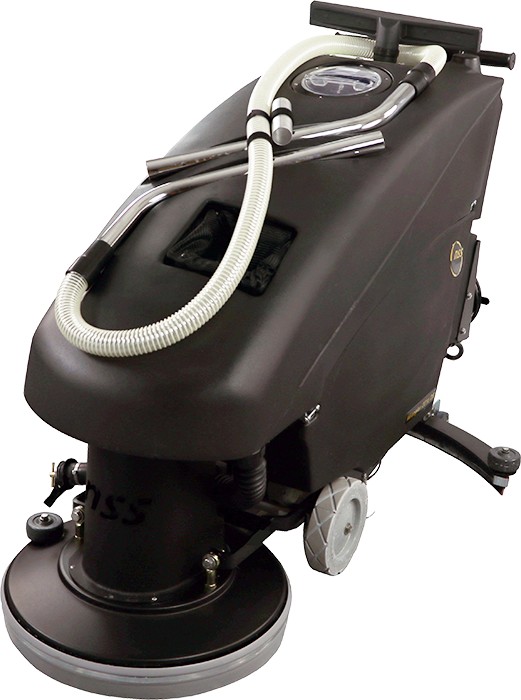 NSS Wrangler 2016 AB Walk Behind Autoscrubber Pad Assist 20" - Lead Acid Batteries 235ah - Curved Squeegee w/ Pad Driver