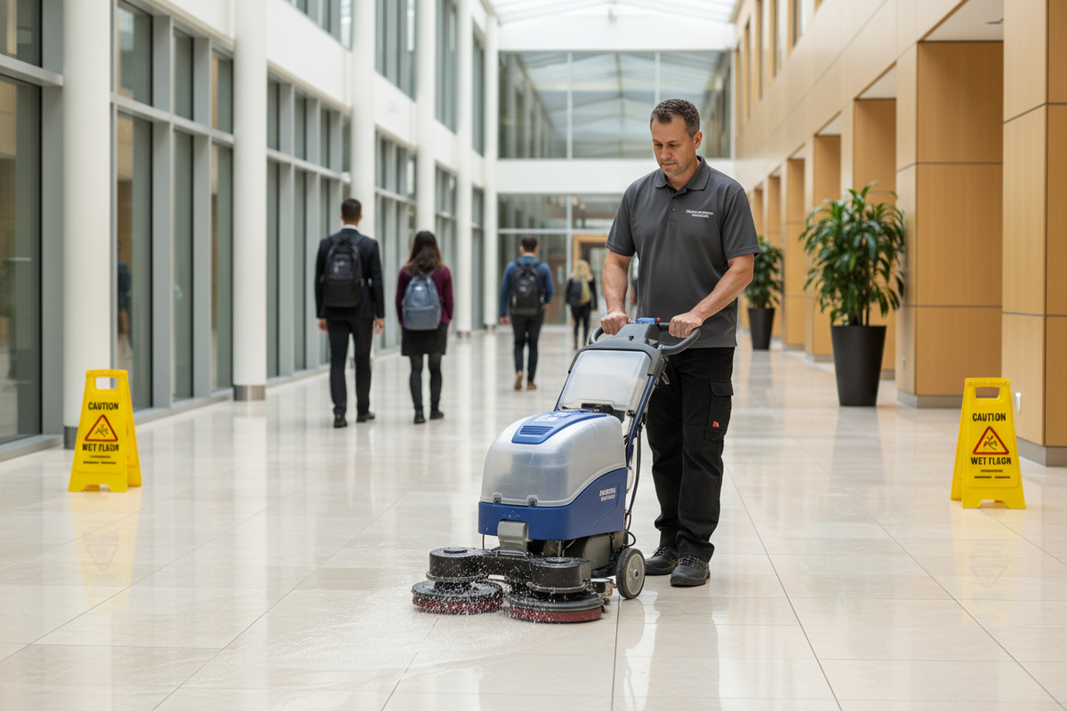 Time-Saving Cleaning Protocols for High-Traffic Areas — DC Equipment