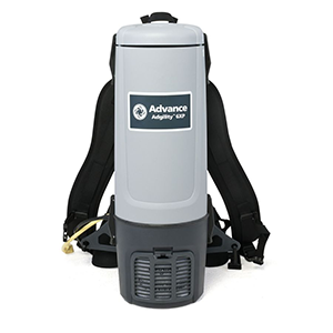 Nilfisk Advance Adgility 10XP Backpack Vacuum w/ basic tool kit