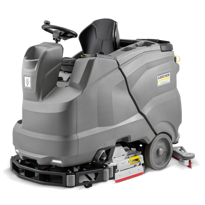 Karcher B 150 R Bp w/ 2 Side Brooms - Cylindrical Brush w/ Lead Acid Batteries 360ah