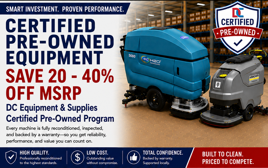 Why pay new-equipment prices?