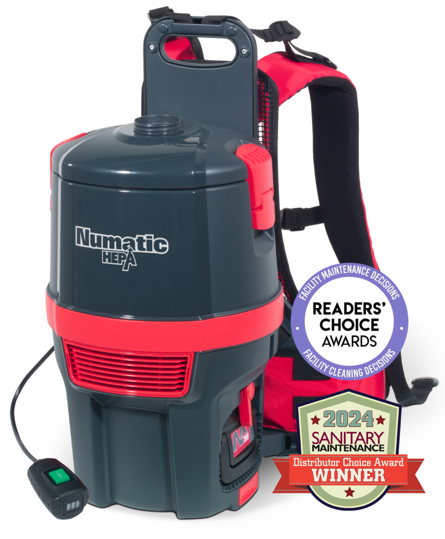 NACE 150NXH Backpack Vacuum w/ ASTB2 Basic Tool Kit - Lithium Battery ...